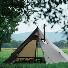 lightweight 3 season tent DS005 Hot Tent with Stove Jack Winter Tent 4 Season Tent 3-4 Person 4. – Dandelionshell