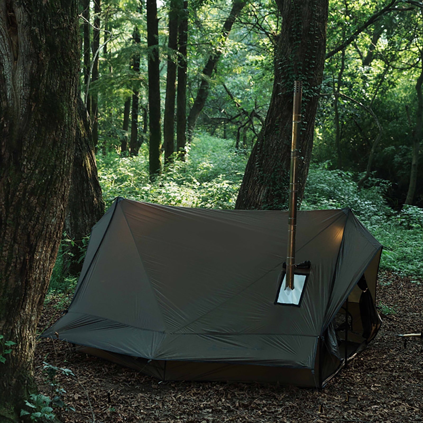 cabin style tents Tiny Cabin Style Camping Hot Tent With Two Poles Winter Camping Tent 0 – Dandelionshell