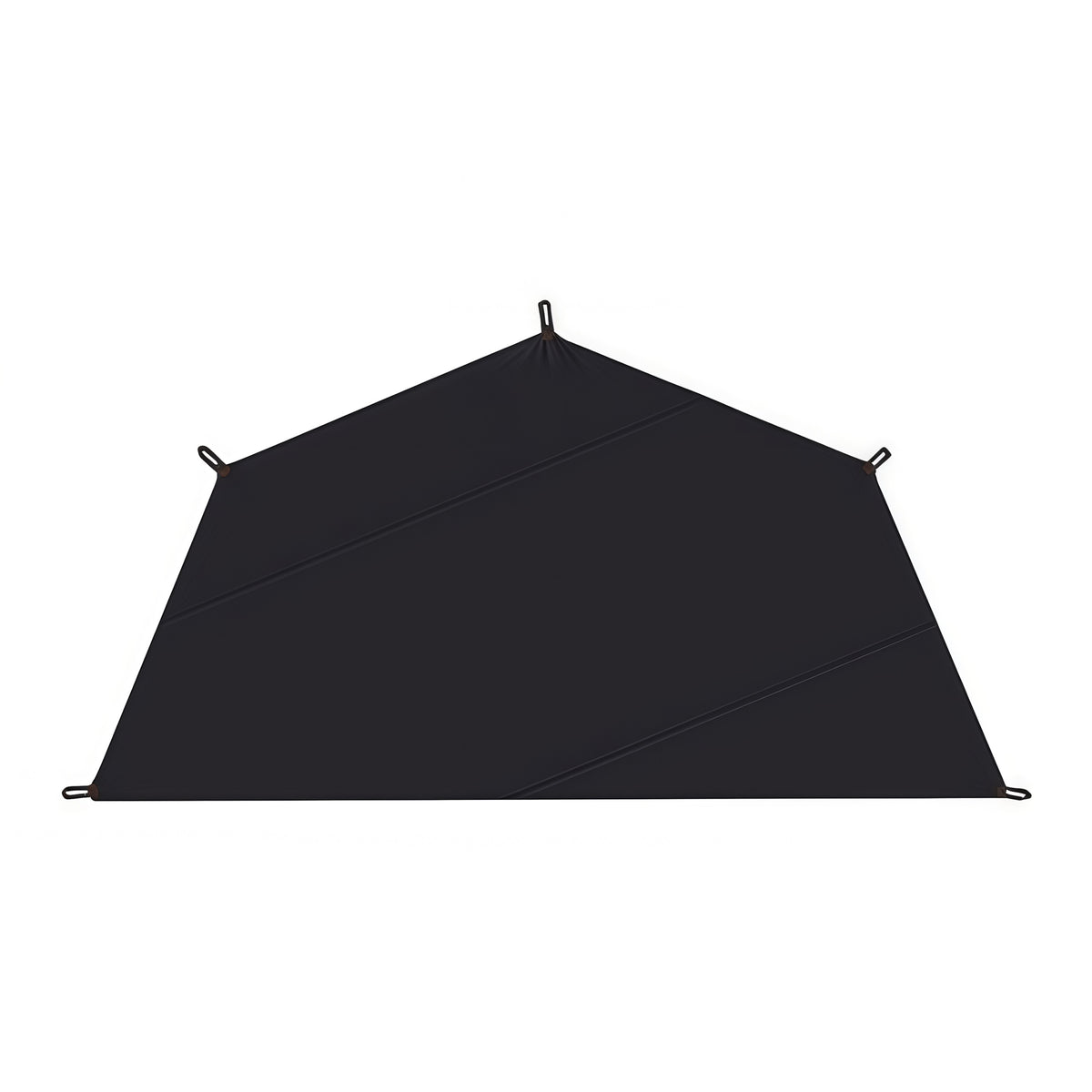 Half Tent Floor Ground Sheet for Tipi Tent Hot Tent Series 1-2 Person for Camping Hiking Hunting Fishing Waterproof Windproof Lightweight